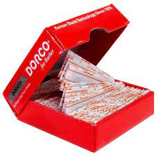 Dorco HQ Super Sharp High Single Edge Blades- 100 Blades 6 Pack (New)
