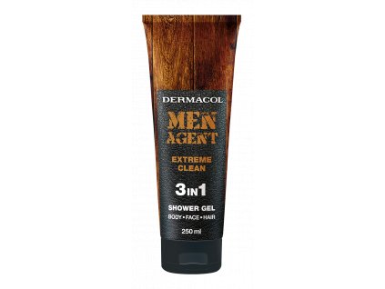 Men Agent shower gel extreme clean 3in1  (New)