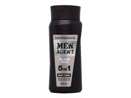 Men agent shower gel 5in1 black box (New)