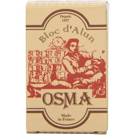 Visit the Osma Store 4.3 4.3 out of 5 stars 15 Bloc - Alum Block 75g (Soothes Shaving Irritation) by Osma Laboratoires