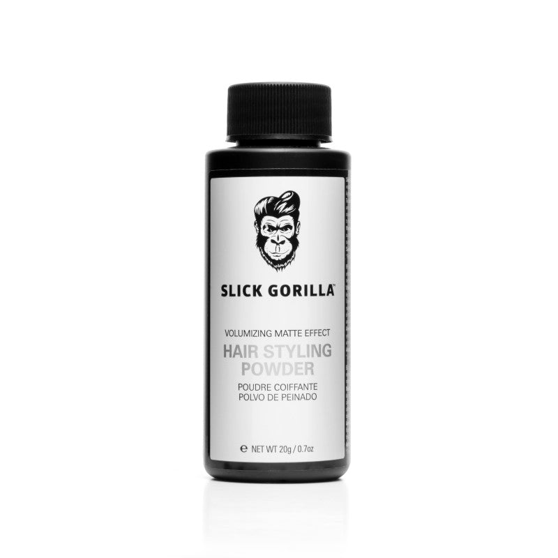 SLICK GORILLA HAIR STYLING POWDER Slick Groilla Hair Styling Powder.