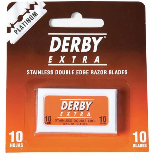 Derby Extra Double Edge Blades, 10 Count