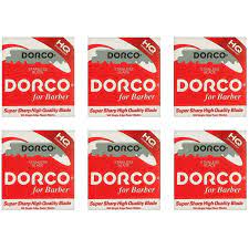 Dorco HQ Super Sharp High Single Edge Blades- 100 Blades 6 Pack  (New)